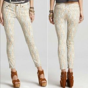 FREE PEOPLE Ikat Capri 25